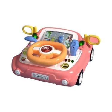 Imagem de Volante De Simulação Para Meninos, Brinquedo Para Bebês Com Luz E Músi