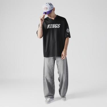 Imagem de Camiseta Oversize Los Angeles Kings NHL Preto-Masculino