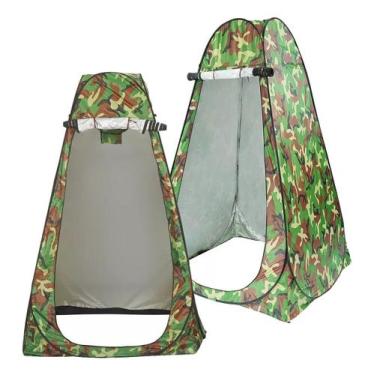 Imagem de Barraca Trocador de Roupas e Banheiro Portátil para Camping e Praia, P