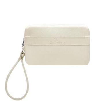 Imagem de Carteira Slim Feminina Ziper Correia de Pulso Dia a Dia-Feminino