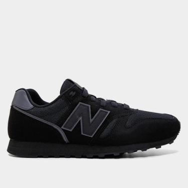 Imagem de Tênis New Balance 373 Core Masculino, Preto, Grafite, 41