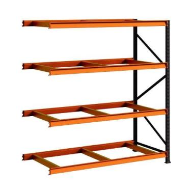 Imagem de Porta Pallet 2000kg 1 Continuação 180x80 Expositor Com 4 Níveis Amapá,