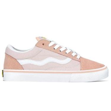 Imagem de Tênis Mad Rats Lona Unissex Old School Nude | Cor:;Tamanho:35-Unissex