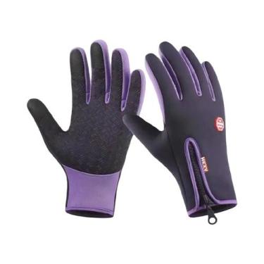 Imagem de Luvas Unissex Impermeáveis Com Tela Sensível Ao Toque, Quentes, À Prov