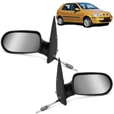 Imagem de PAR Retrovisor Palio Siena 2001 2002 2003 c/Controle 4Portas - Prime