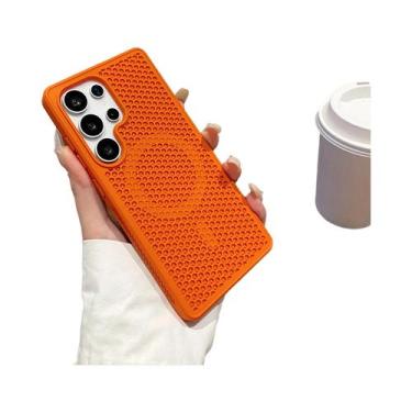 Imagem de Capa Magnética Fosca Para Samsung S25 S24 S23 S22 Ultra plus Magsafe À