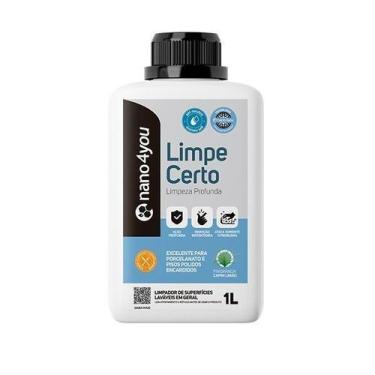 Imagem de Limpe Certo Nano4you 1L Limpador para Piso Vinílico Laminado e Porcela