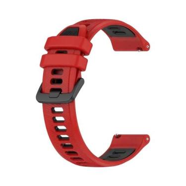 Imagem de Pulseira De Silicone 20/22mm Para Amazfit Bip 6 GTR Huawei Watch GT 5 