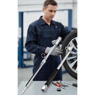 Imagem de Inflador e Calibrador Duplo Pneus Caminhão Longo 120 PSI - Congratulat