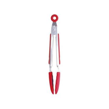 Imagem de Pegador com trava p 17cm - oikos, Vermelho