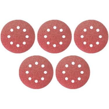Imagem de Disco de Lixa 125mm para Madeira Grão 60 MTX - 738039 5 Peças