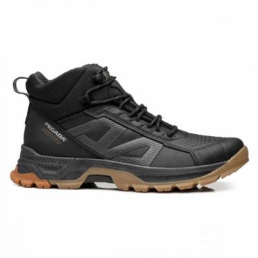 Imagem de Bota Pegada 15050703 Trekking Adventure Masculino, Preto, 41