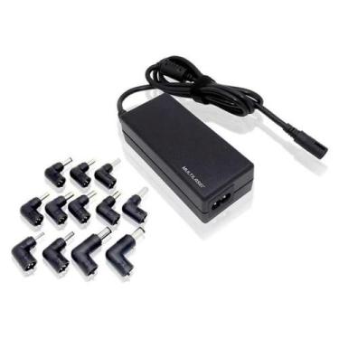 Imagem de Fonte Universal para Notebook Multi, Bivolt, 65W, Preto - CB082