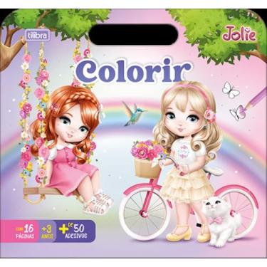 Imagem de Livro Colorir Maleta Jolie Tilibra