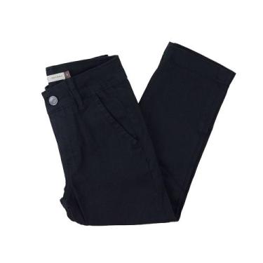Imagem de Calça Sarja Infantil Masculina Carinhoso Chino Preta - 10001, 03
