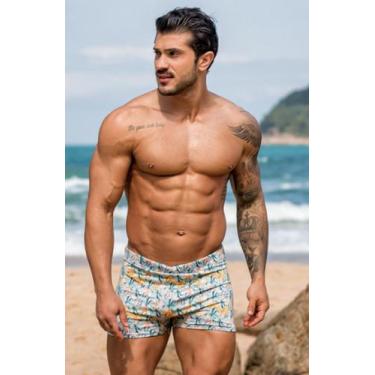 Imagem de Sunga boxer adulta estampada (b339) - p,m,g - AIENE, M