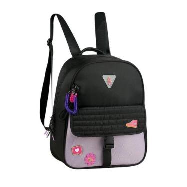 Imagem de Bolsa luluca preta lu2959pt clio