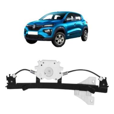 Imagem de Maquina De Vidro Eletrico Kwid Dianteira Direita Sem Motor Fixação Mab