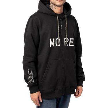 Imagem de Moletom MCD Canguru Aberto More Core WT24 Masculino Preto, G, Preto