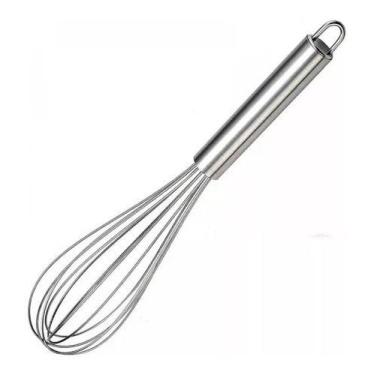 Imagem de Fouet Batedor Profissional De Ovos E Massas Reforçado 30 Cm - Mimo Sty
