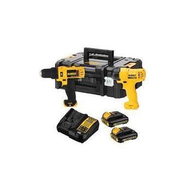 Imagem de Parafusadeira e chave de impacto 2bat 12v maleta dewalt