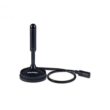 Imagem de Antena Digital Aquário HDTV 4 em 1 para Uso Interno Ou Externo com Cabo 1,5M VHF UHF FM HDTV