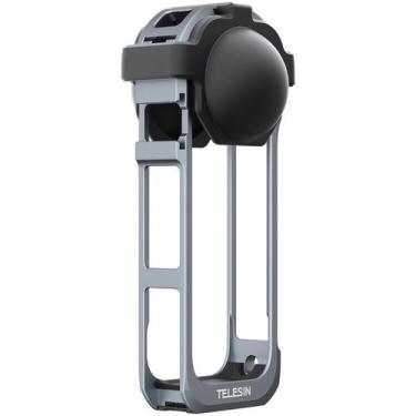 Imagem de Suporte Frame em Alumínio para Câmera Insta360 X5 - Telesin