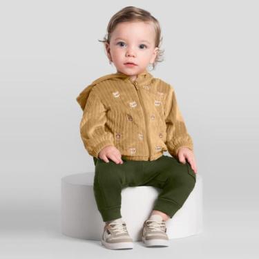 Imagem de Conjunto bebê menino de ursinhos Mundi, Marrom, P