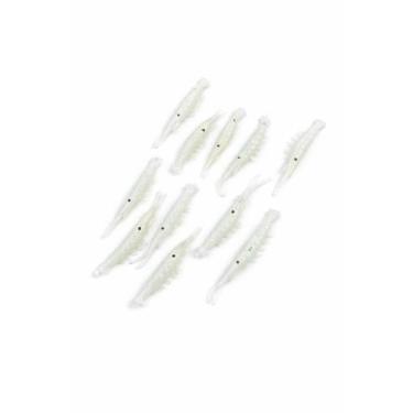 Imagem de Kit 10 Camarão Glow Pesca Noturna Brilha Muito - Elite Imports
