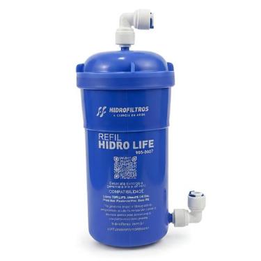 Imagem de Filtro de reposição hidro life - Hidro Filtros, Azul