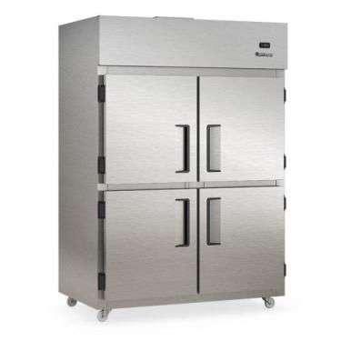 Imagem de Refrigerador 4 Portas 1421L GRCR4P Inox Gelopar 220V, 220V