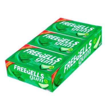 Imagem de Chiclete Freegells Gum Menta com 15 unidades