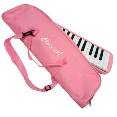 Imagem de Escaleta Concert by Strinberg M32 de 32 Teclas Pink c/ Bag, M32, Rosa,
