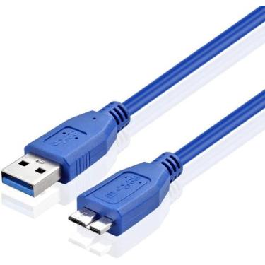Imagem de Cabo USB A x Micro B USB 3.0 1 metro 1 M Micro-B x Type A - HDMatters