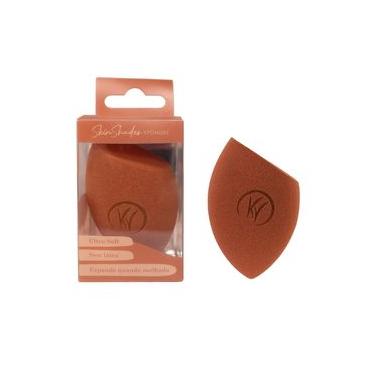 Imagem de Esponja Chanfrada Caramel para Base Sem Látex Skin Shades Klass Vough