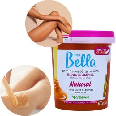 Imagem de Cera Hidrossoluvel Depil Bella Natural 600g - Depimiel