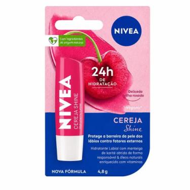 Imagem de Hidratante Labial Intenso Nivea Cereja Shine
