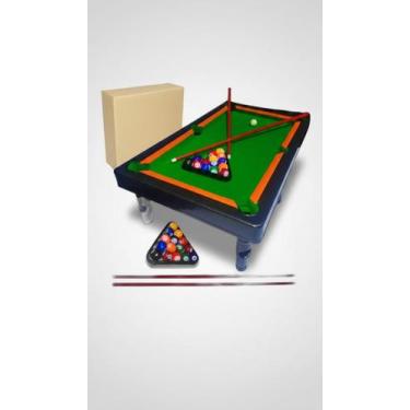 Imagem de Mini Mesa de Sinuca Bilhar Infantil 48cm Com Acessórios - Congratulati