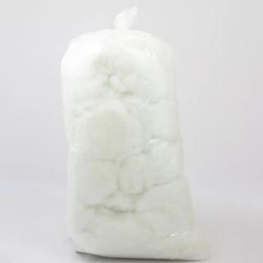 Imagem de 1kg 100% Fibra Siliconada Antialérgica Macia P/ Enchimento - Congratul