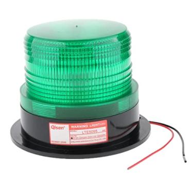 Imagem de DYNWAVE 12v Emergência LED Piscando Estroboscópico Luz Lâmpada Farol, Verde, 127 mm