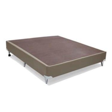 Imagem de Base Casal Material Sintético 138x188x30cm Ortobom Bege