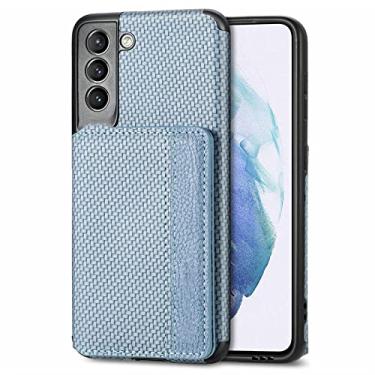 Imagem de Capa de telefone flip slot para cartão de luxo para Samsung Galaxy A52 A72 A22 A12 A51 A71 A50 M12 M22 M32 para Samsung S21 S20 FE S22 Plus Note 20 Ultra, azul, para Samsung M32 (4G)