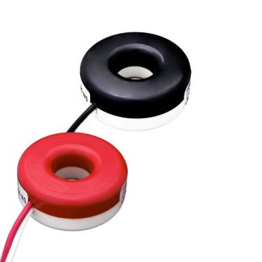 Imagem de Leviton Transformers de corrente de submedição CDA02-212, 200A, 200:0.1A, 72/100 polegadas, 1 de cada vermelho e preto