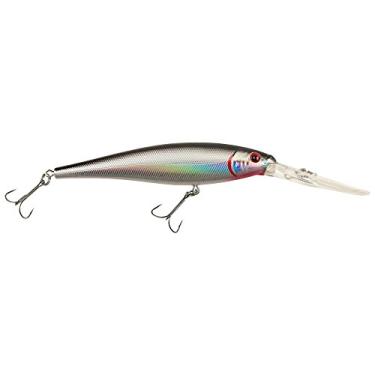Imagem de Berkley Isca de pesca Flicker Minnow, preto e prata, 1,2 g, 4 1/5.1 cm | Crankbaits, perfil realista, curva de mergulho afiada chega a pescar rapidamente, equipada com anzol Fusion19