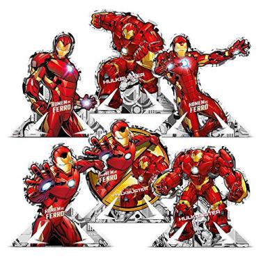 Imagem de DECORACAO DE MESA HOMEM DE FERRO 06 un.