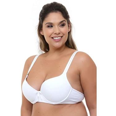 Imagem de Sutiã Bruvi Detalhe com Strass nas Alças 1480 BR-Branco GG