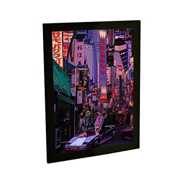 Imagem de Quadro Decorativo Vaporwave Anime Aesthetic Poster Tumblr 01