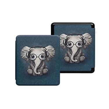 Imagem de Capa para Kindle Oasis – para Kindle Oasis de 7 polegadas 2ª geração lançado em 2017 e Kindle Oasis 3ª geração lançado em 2019 – Capa durável com função de hibernação automática