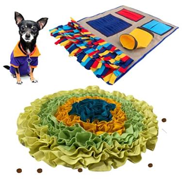 Imagem de KIT BRINQUEDO INTERATIVO PARA CACHORRO GATO TAPETE DE ENRIQUECIMENTO AMBIENTAL