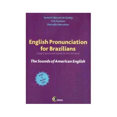 Imagem de English Pronunciation for Brazilians: The Sounds of American English with 3 Audio CD's